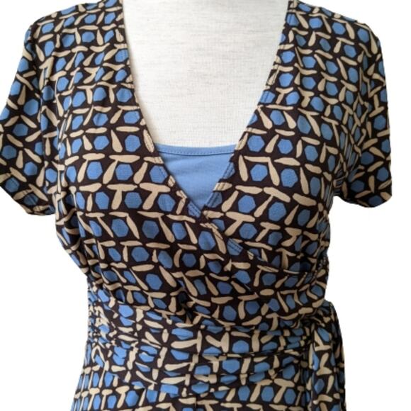 John Paul Richard Petite Midi Wrap Dress PS - Picture 4 of 9